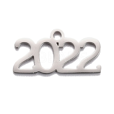 Non-Tarnish 304 Stainless Steel Pendants STAS-C032-12P-1