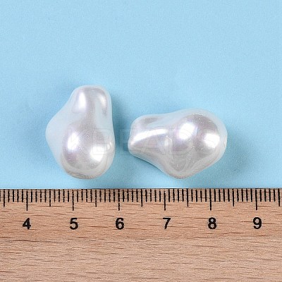 Glass Imitation Baroque Pearl with Irregular Shapes GLAA-B019-01E-1