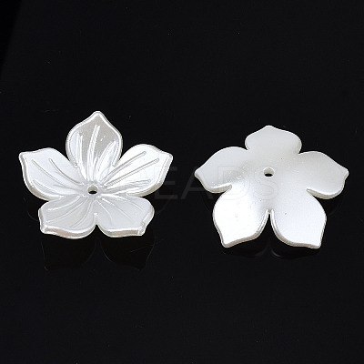 ABS Plastic Imitation Pearl Beads X-OACR-N012-001-1