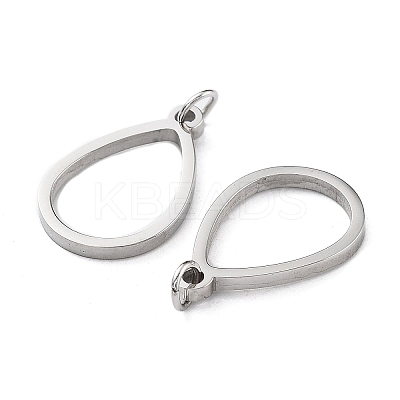 Non-Tarnish 304 Stainless Steel Pendants STAS-G324-01F-P-1