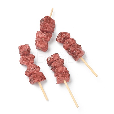 Imitation Food Resin Barbecue Skewer Model Toy RESI-O008-07-1