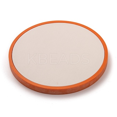 Resin Artificial Marble Jewelry Display Tray AJEW-I048-06C-1