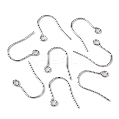 Tarnish Resistant Original Color Earring Findings X-STAS-H020-NF-1