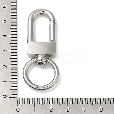 Non-Tarnish 304 Stainless Steel Swivel Clasps STAS-G321-03P-1