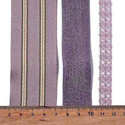 9 Yards 3 Styles Polyester Ribbon SRIB-C002-07E-1