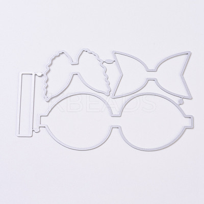 Carbon Steel Cutting Dies Stencils DIY-E017-52-1