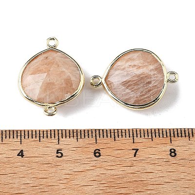Brass Connector Charms G-H323-01G-09-1