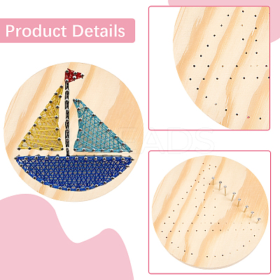 DIY String Arts Kit Set DIY-WH20050-55E-1