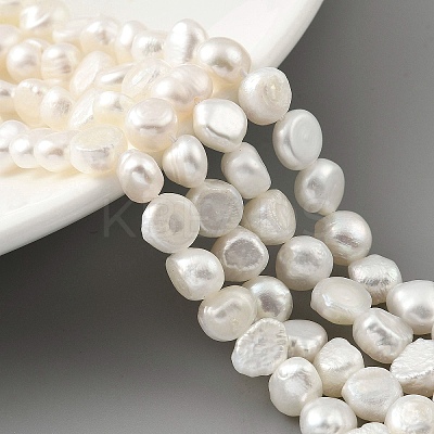 Natural Cultured Freshwater Pearl Beads Strands PEAR-A006-08H-1