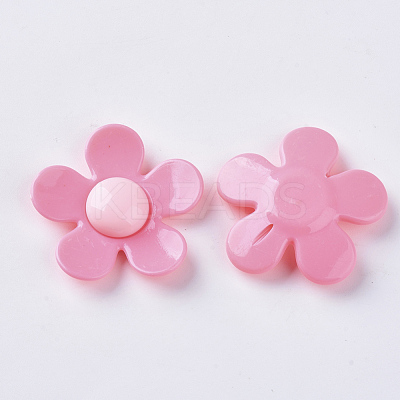 Opaque Acrylic Beads X-SACR-N007-D-02-1
