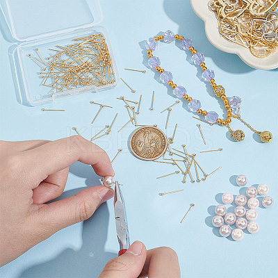 150Pcs 304 Stainless Steel Ball Head Pins STAS-UN0058-93B-G-1