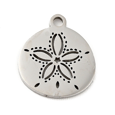 Non-Tarnish 201 Stainless Steel Pendants LS-STAS-E015-04P-1