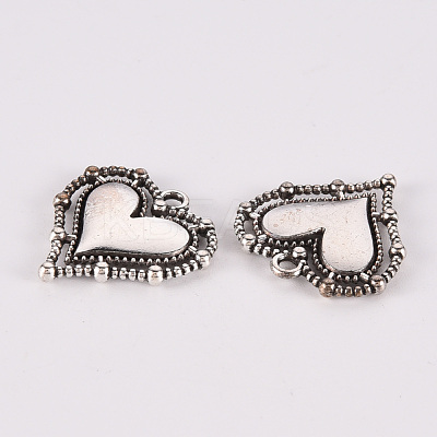 Tibetan Style Alloy Pendants TIBE-N010-77AS-RS-1