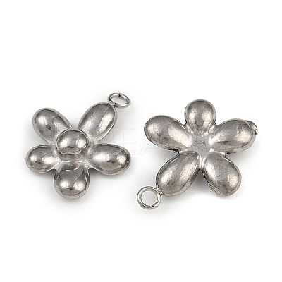 304 Stainless Steel Pendants STAS-I342-03P-1