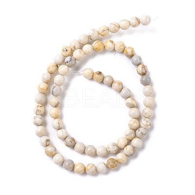 Natural HuBei Turquoise Beads Strands G-K317-A08-03-1
