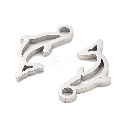 Non-Tarnish 316 Surgical Stainless Steel Charms STAS-Q314-17P-1