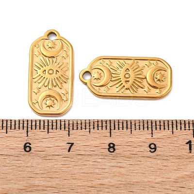 Ion Plating(IP) 304 Stainless Steel Pendants LS-STAS-E182-10G-1