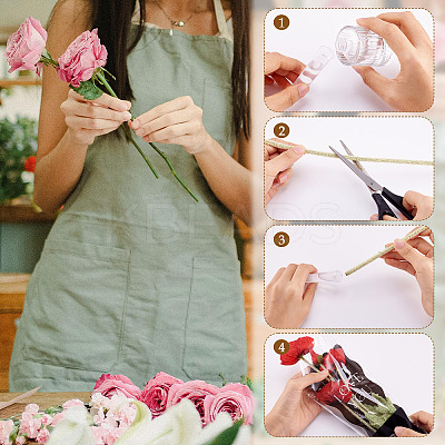 50Pcs OPP Flower Bouquet Wrapping Craft Paper DIY-TA0010-93B-1