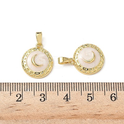 Brass Enamel Pendants KK-I371-29G-01-1