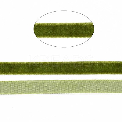 1 Roll Single Face Velvet Ribbon SRIB-HY0001-08A-1