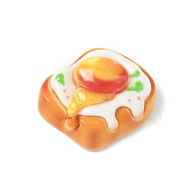 Cute Opaque Resin Cabochons RESI-L046-D03-1
