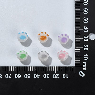 100Pcs Opaque Acrylic Beads OACR-CJ0001-31-1