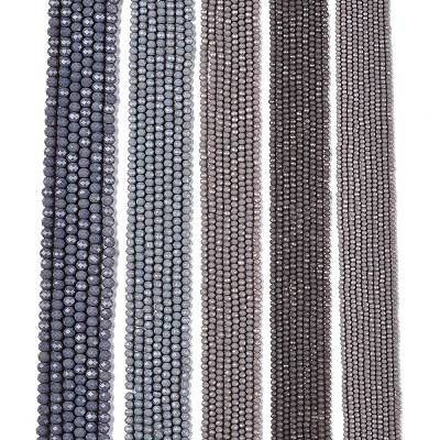 Opaque Solid Color Imitation Jade Glass Beads Strands LS-EGLA-A044-P2mm-D10-1