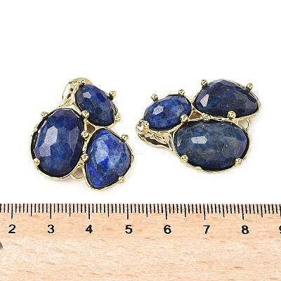 Natural Lapis Lazuli Links connectors G-E526-28L-1