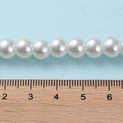 Glass Pearl Beads Strands HY-8D-B01-1