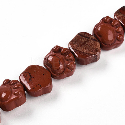 Natural Red Jasper Beads Strands G-M108-A12-01-1