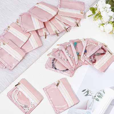 Velvet Clutch Zipper Bags AJEW-WH0270-758-1