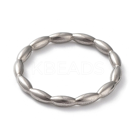 Non-Tarnish 201 Stainless Steel Linking Rings STAS-K259-02P-1