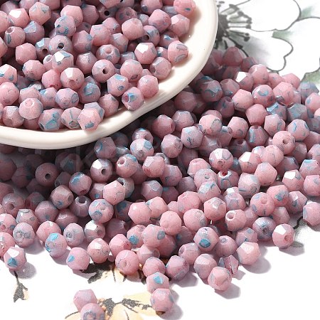 Picasso Baking Paint Glass Seed Beads SEED-A032-02A-08-1