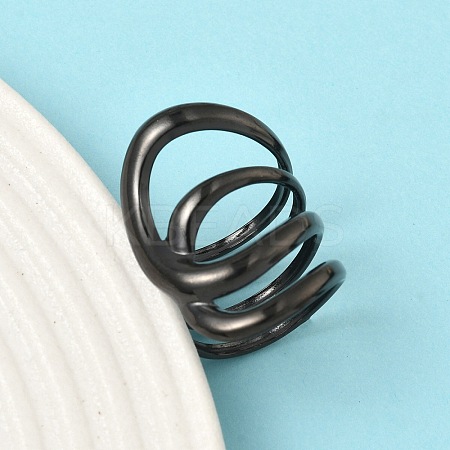 304 Stainless Steel Cuff Open Rings RJEW-D338-02C-EB-1
