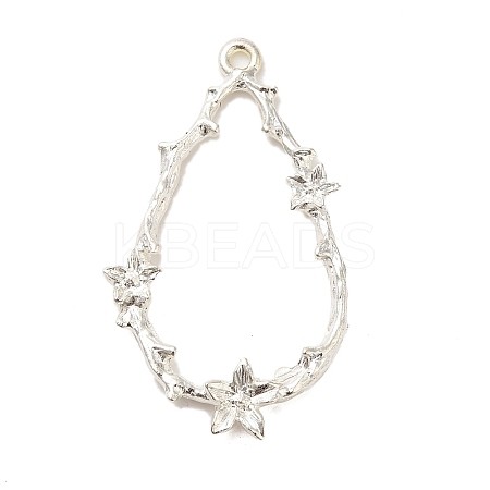 Rack Plating Alloy Pendants FIND-C063-10S-1