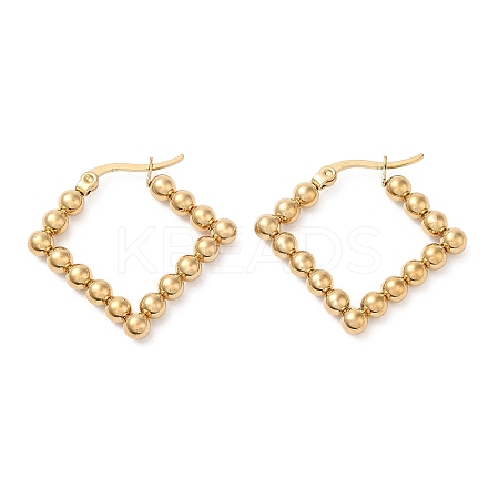304 Stainless Steel Hoop Earrings EJEW-M221-11G-1