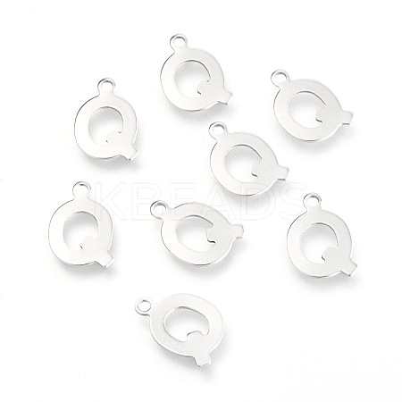 Non-Tarnish 201 Stainless Steel Charms X-STAS-C021-06P-Q-1