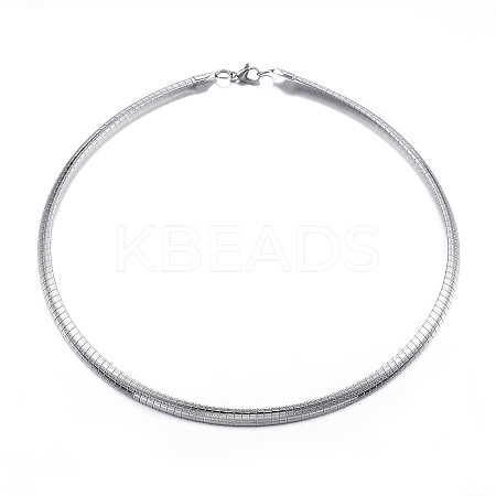 Tarnish Resistant 304 Stainless Steel Necklaces LS-NJEW-E080-05P-1