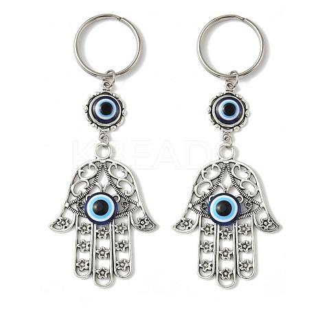 2Pcs Alloy Keychain KEYC-JKC01263-1