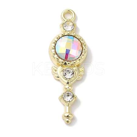 Rack Plating Alloy Pendants FIND-I039-007G-01-1