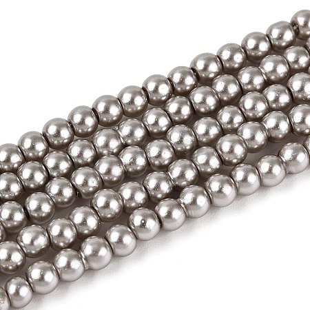 Baking Paint Glass Pearl Bead Strands HY-Q003-3mm-81-A-1
