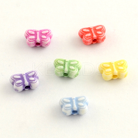 Craft Style Acrylic Beads MACR-Q153-M037-1