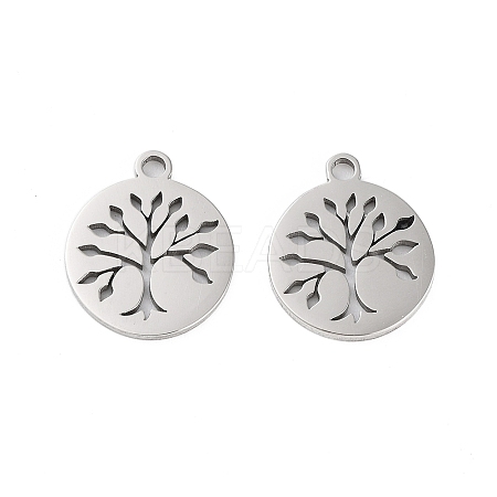 Non-Tarnish 316 Surgical Stainless Steel Charms STAS-C096-11A-P-1
