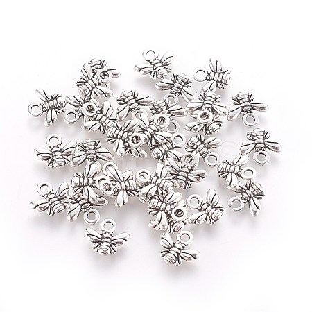 Tibetan Style Alloy Charms LS-A-TIBEP-A123292-AS-FF-1