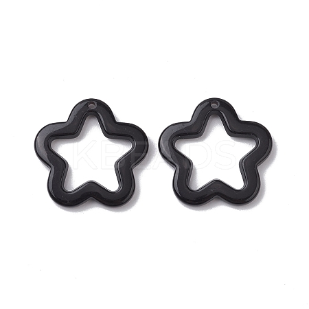 Opaque Acrylic Pendants MACR-M042-02E-1