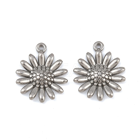 201 Stainless Steel Pendants STAS-D210-03E-P-1