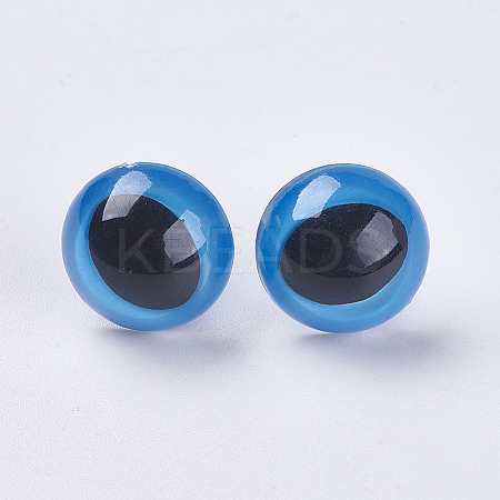 Craft Plastic Doll Eyes LS-DIY-WH0045-25G-1