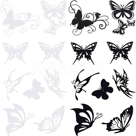 Waterproof Plastic Car Decals for Women DIY-FG0001-26-1