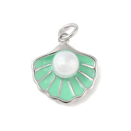 Brass Enamel Pendants KK-B148-03P-03-1