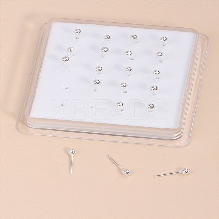 20Pcs Round Brass Nose Studs WGFA8C5-07-1